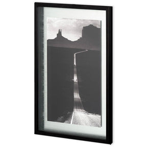 Desert Highway by Hakan Strand a Hand Embellished Textured Framed Art Photograph Matted under Glass by Mercana at Eve Furniture