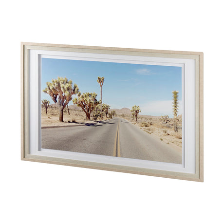 Desert Road by Irene Suchocki a Hand Embellished Textured Framed Art Photograph Matted under Glass by Mercana at Eve Furniture