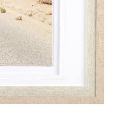 Desert Road by Irene Suchocki a Hand Embellished Textured Framed Art Photograph Matted under Glass by Mercana at Eve Furniture
