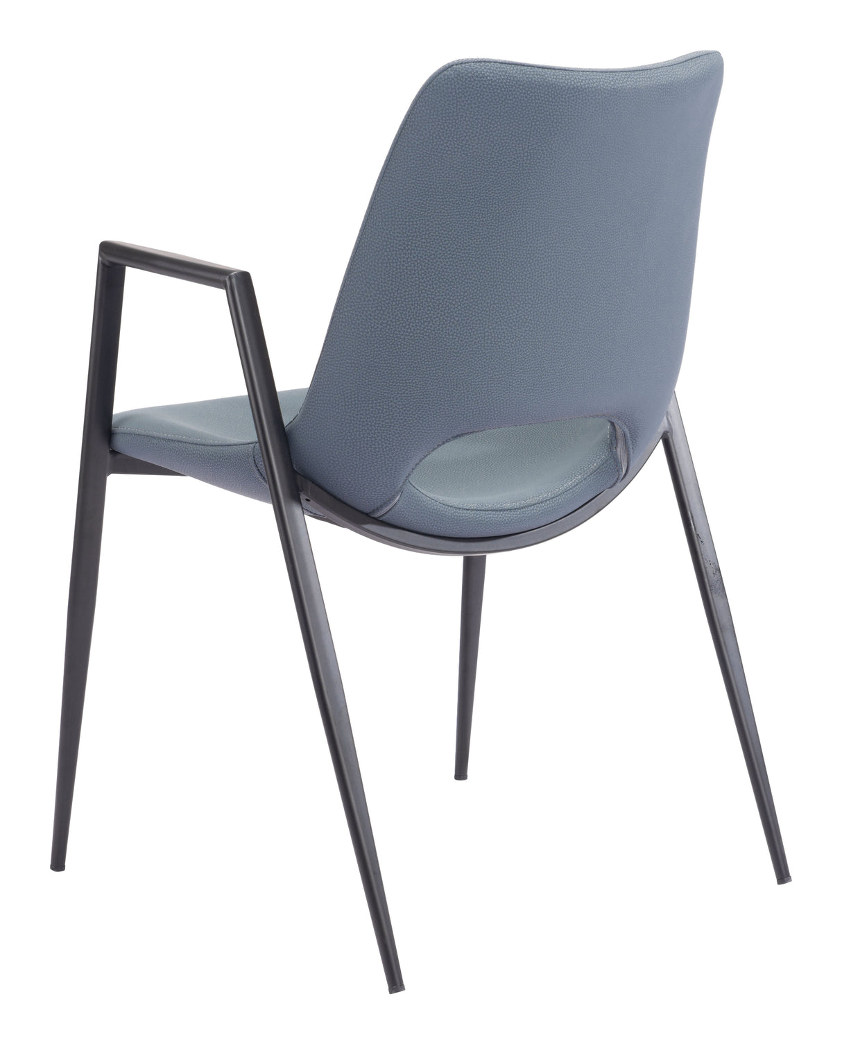 Desi Azure Gray Dining Chair (Set of 2) by Zuomod at Eve Furniture
