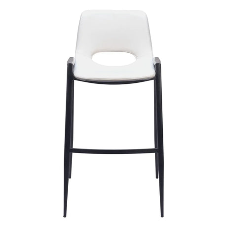 Desi Barstool White by Zuomod at Eve Furniture