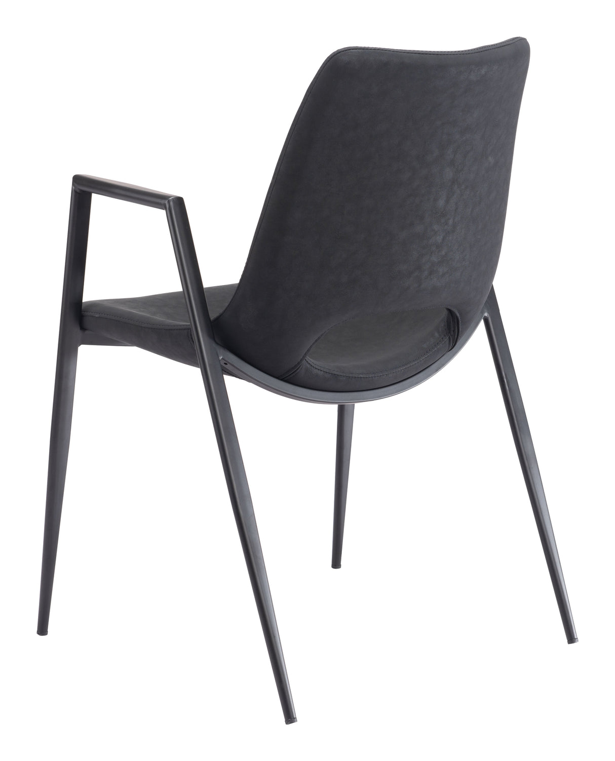 Desi Black Dining Chair (Set of 2) by Zuomod at Eve Furniture