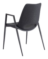 Desi Black Dining Chair (Set of 2) by Zuomod at Eve Furniture