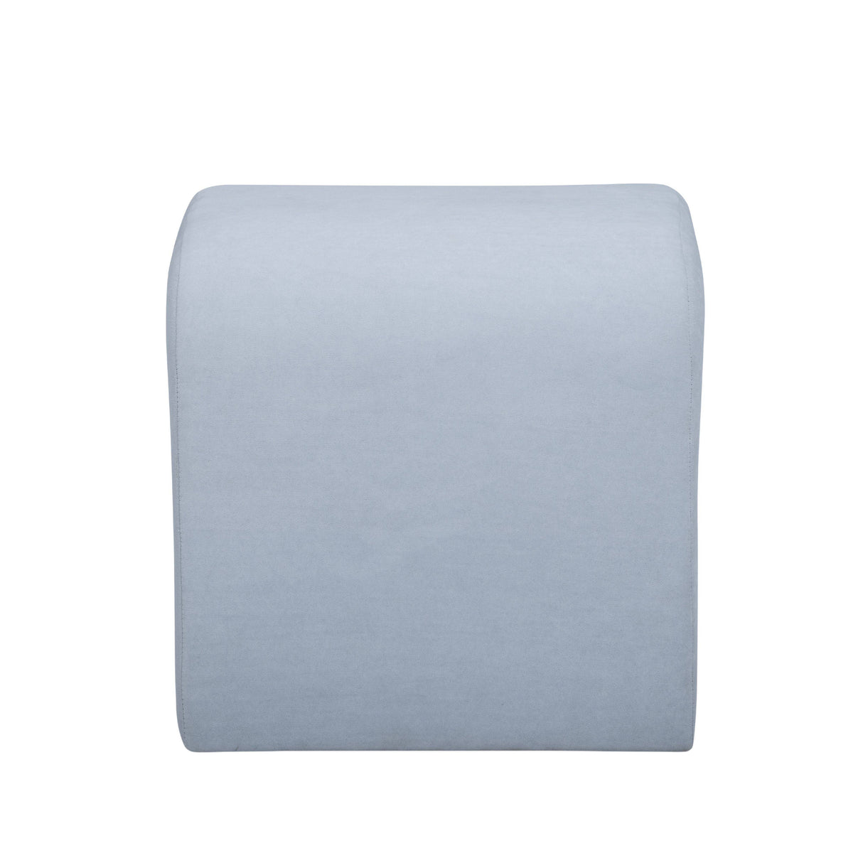 Desi Performance Velvet Ottoman by TOV Furniture at Eve Furniture