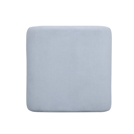 Desi Performance Velvet Ottoman by TOV Furniture at Eve Furniture