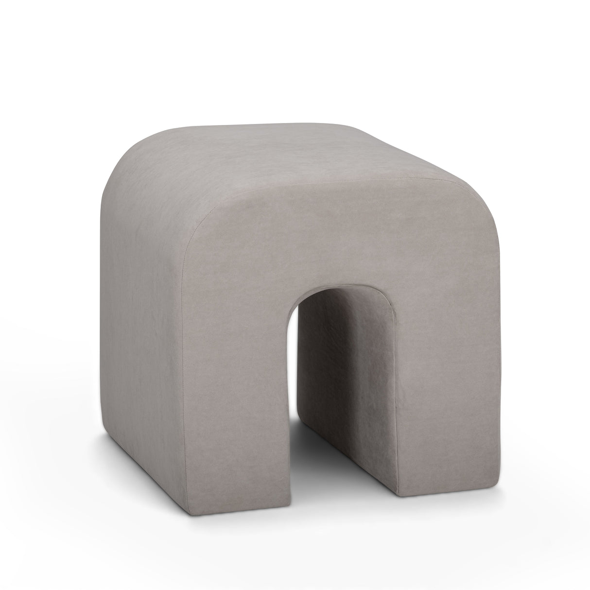 Desi Performance Velvet Ottoman by TOV Furniture at Eve Furniture