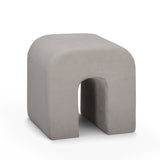 Desi Performance Velvet Ottoman by TOV Furniture at Eve Furniture