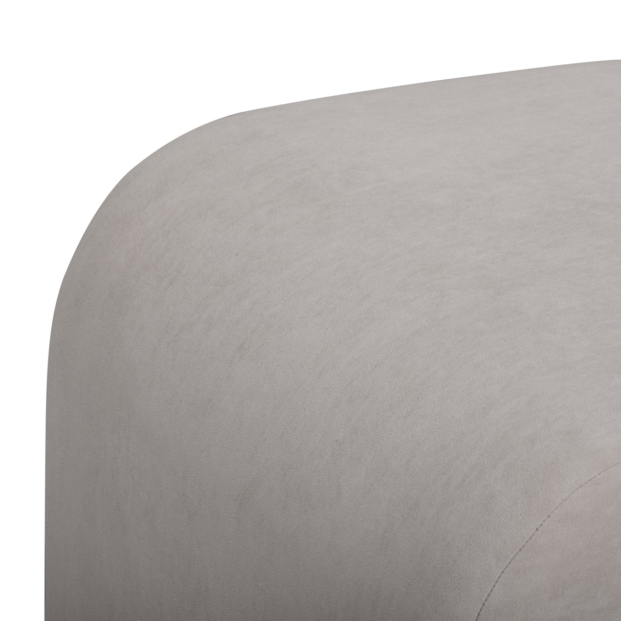Desi Performance Velvet Ottoman by TOV Furniture at Eve Furniture