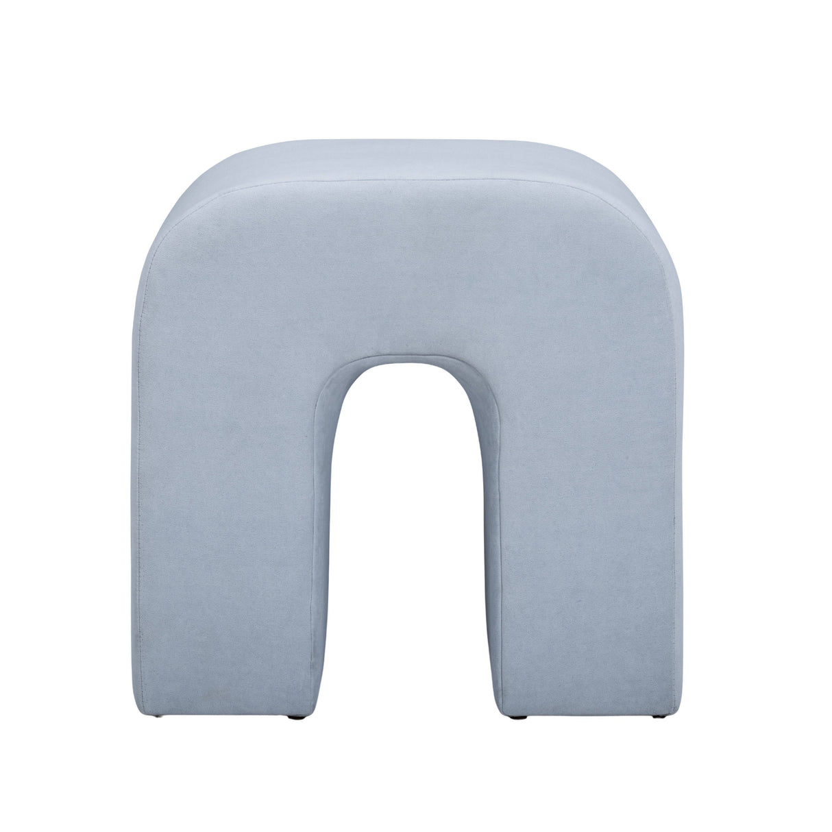 Desi Performance Velvet Ottoman by TOV Furniture at Eve Furniture