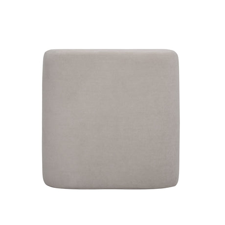 Desi Performance Velvet Ottoman by TOV Furniture at Eve Furniture