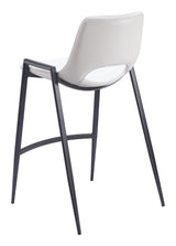 Desi White Counter Stool (Set of 2) by Zuomod at Eve Furniture