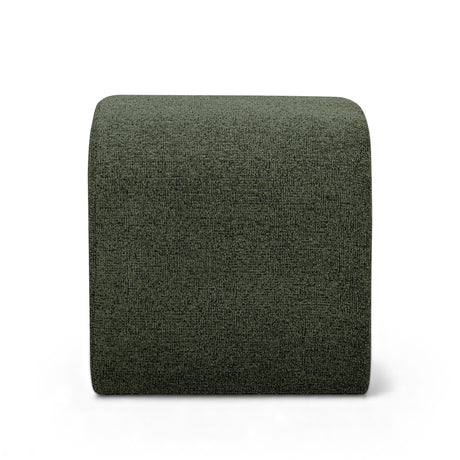Desi Woven Performance Fabric Ottoman by TOV Furniture at Eve Furniture