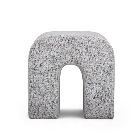 Desi Woven Performance Fabric Ottoman by TOV Furniture at Eve Furniture