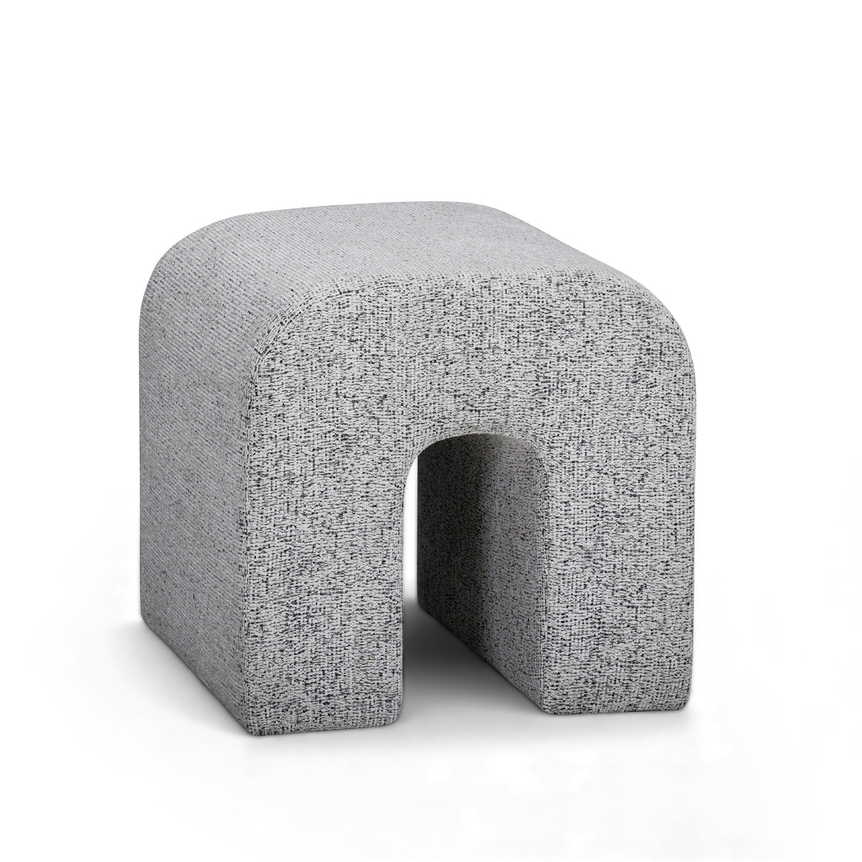 Desi Woven Performance Fabric Ottoman by TOV Furniture at Eve Furniture