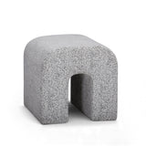 Desi Woven Performance Fabric Ottoman by TOV Furniture at Eve Furniture