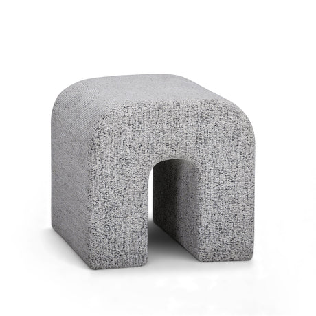 Desi Woven Performance Fabric Ottoman by TOV Furniture at Eve Furniture