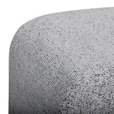Desi Woven Performance Fabric Ottoman by TOV Furniture at Eve Furniture