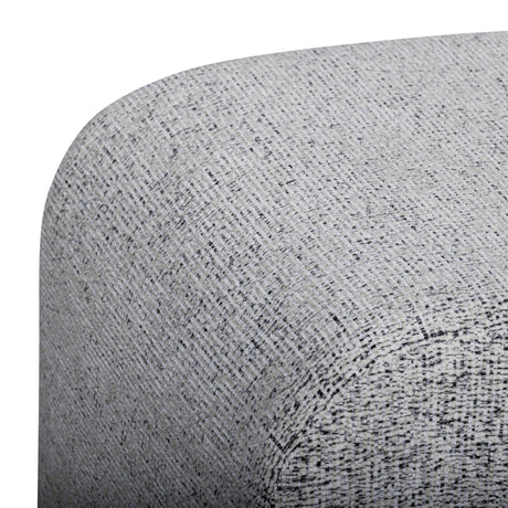 Desi Woven Performance Fabric Ottoman by TOV Furniture at Eve Furniture
