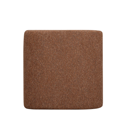 Desi Woven Performance Fabric Ottoman by TOV Furniture at Eve Furniture