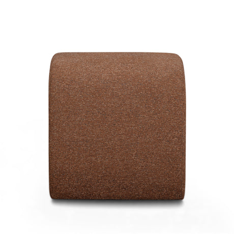 Desi Woven Performance Fabric Ottoman by TOV Furniture at Eve Furniture