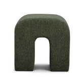 Desi Woven Performance Fabric Ottoman by TOV Furniture at Eve Furniture