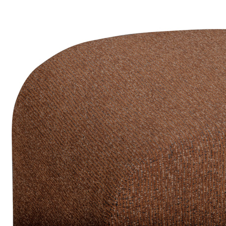 Desi Woven Performance Fabric Ottoman by TOV Furniture at Eve Furniture
