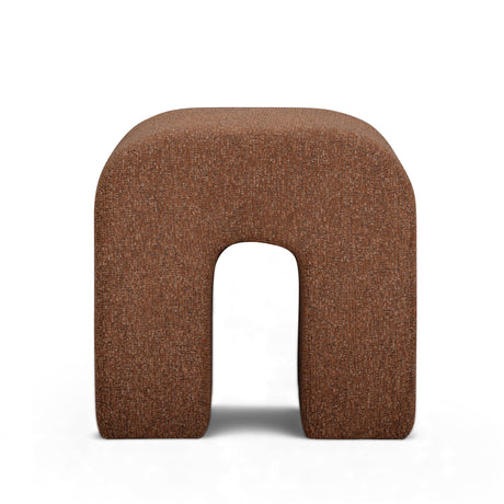 Desi Woven Performance Fabric Ottoman by TOV Furniture at Eve Furniture