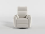 Desso Beige Swivel Glider Reclining Chair