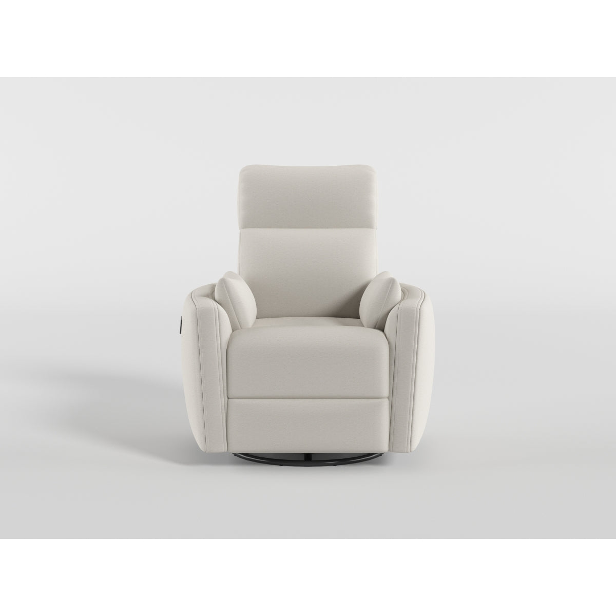 Desso Beige Swivel Glider Reclining Chair
