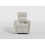 Desso Beige Swivel Glider Reclining Chair