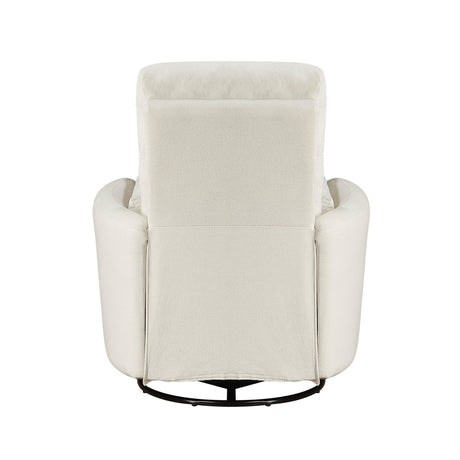 Desso Beige Swivel Glider Reclining Chair by Homelegance at Eve Furniture