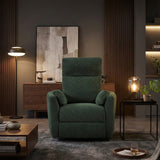 Desso Green Swivel Glider Reclining Chair
