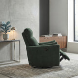 Desso Green Swivel Glider Reclining Chair