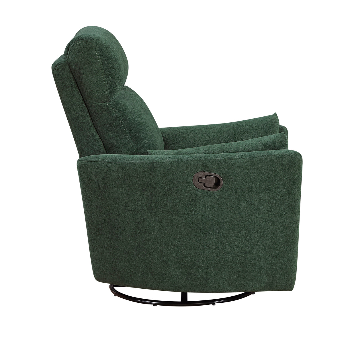Desso Green Swivel Glider Reclining Chair