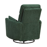 Desso Green Swivel Glider Reclining Chair