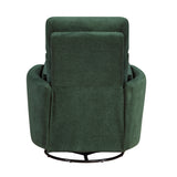 Desso Green Swivel Glider Reclining Chair