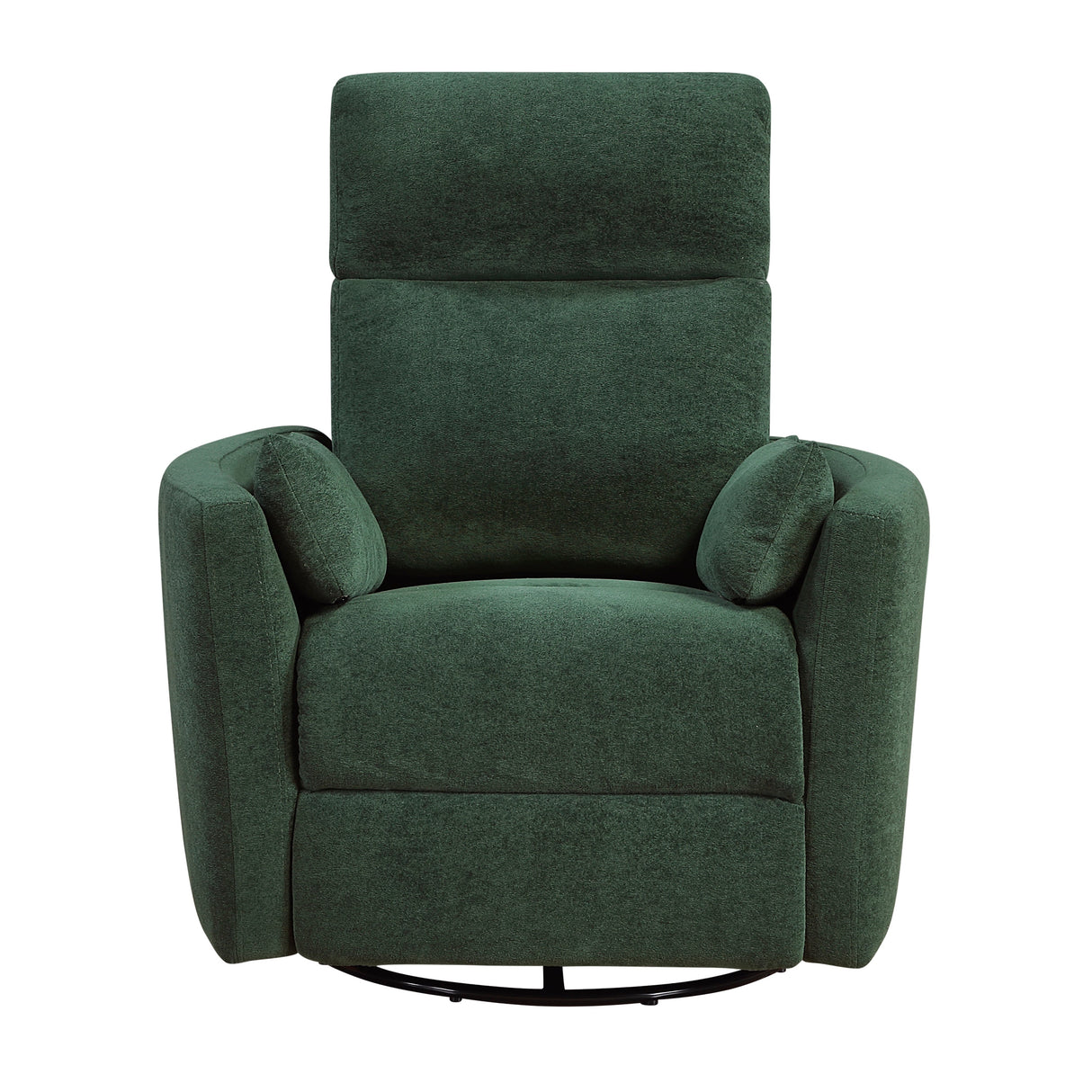 Desso Green Swivel Glider Reclining Chair