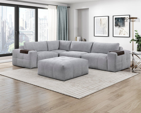 Desso Orange Swivel Glider Reclining Chair by Homelegance at Eve Furniture