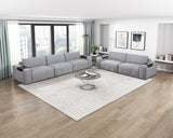 Desso Orange Swivel Glider Reclining Chair