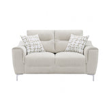 Desta Light Taupe Brown Loveseat by Furniture of America at Eve Furniture