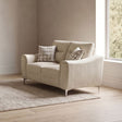 Desta Light Taupe Brown Loveseat by Furniture of America at Eve Furniture