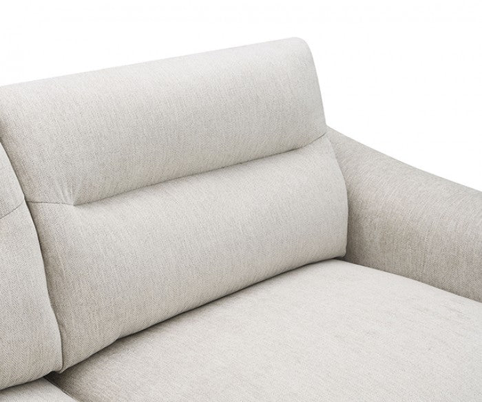 Desta Light Taupe Brown Sofa by Furniture of America at Eve Furniture