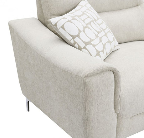 Desta Light Taupe Brown Sofa by Furniture of America at Eve Furniture