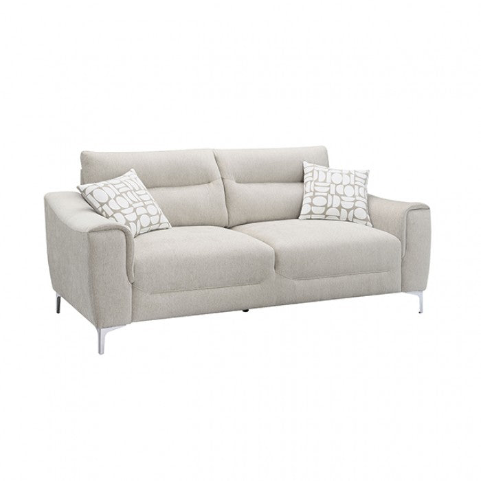 Desta Light Taupe Brown Sofa by Furniture of America at Eve Furniture