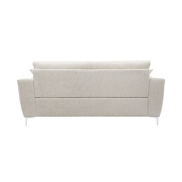 Desta Light Taupe Brown Sofa by Furniture of America at Eve Furniture
