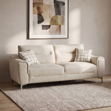 Desta Light Taupe Brown Sofa by Furniture of America at Eve Furniture