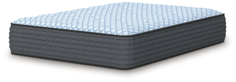 Destin Cove Plush Blue Hybrid Queen Mattress by Ashley at Eve Furniture