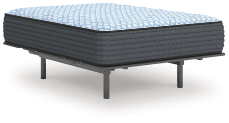 Destin Cove Plush Blue Hybrid Queen Mattress by Ashley at Eve Furniture