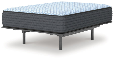 Destin Cove Plush Blue Hybrid Twin Mattress by Ashley at Eve Furniture