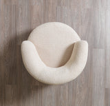 Destina Ivory Boucle Chair